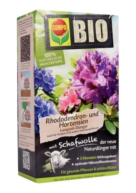 COMPO COMPO BIO Rhododendron- und Hortensien Langzeit-Dünger 2 kg