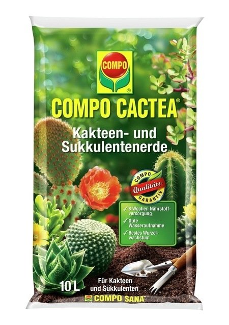 COMPO COMPO CACTEA® Kakteen- und Sukkulentenerde 10 L