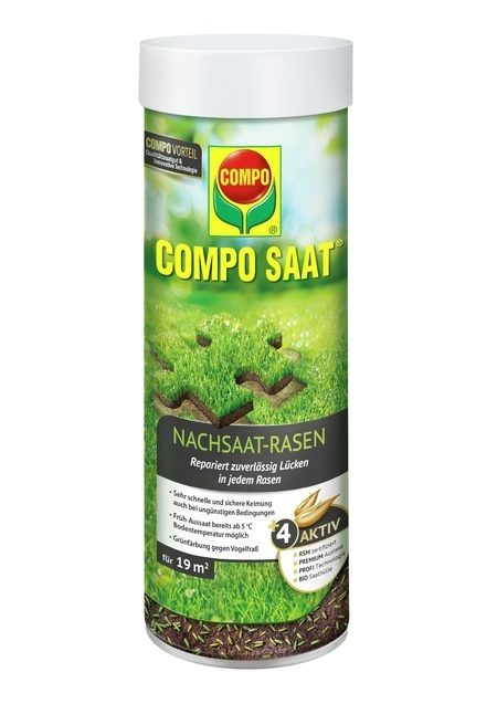 COMPO COMPO SAAT® Nachsaat-Rasen 380 g für 19 m²