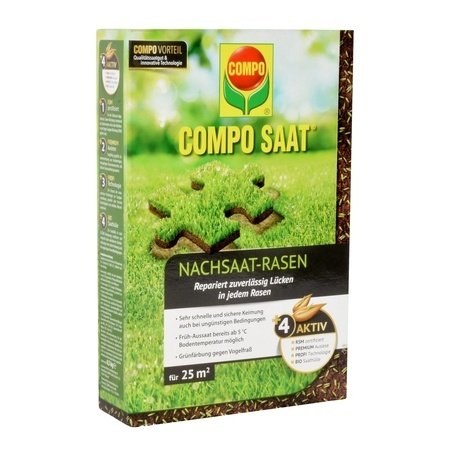 COMPO COMPO SAAT® Nachsaat-Rasen 500 g für 25 m²