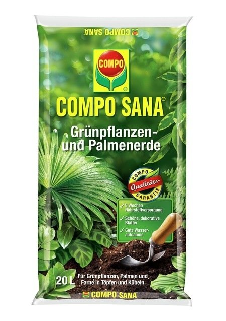 COMPO COMPO SANA® Grünpflanzen- und Palmenerde 20 L