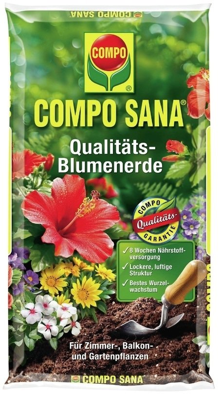 COMPO COMPO SANA® Qualitäts-Blumenerde 10 L