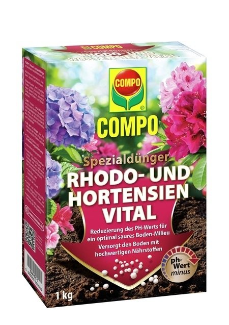 COMPO COMPO Vital für Hortensien & Rhododendren 1kg