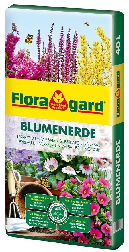 Floragard Blumenerde 1X40L