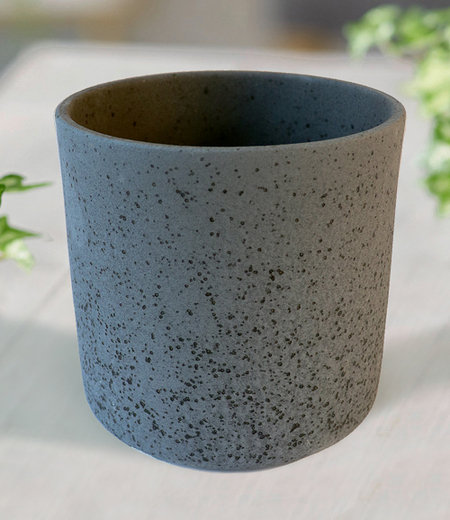 Keramik-Übertopf ø 17 cm "schwarz",1 Stück