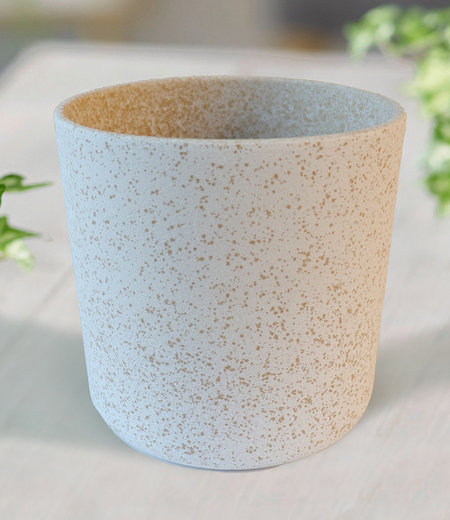 Keramik-Übertopf ø 17 cm "weiß",1 Stück