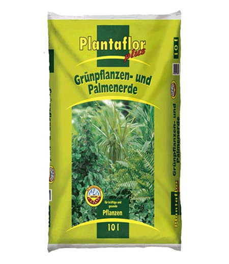 Plantaflor PLANTAFLOR Grünpflanzen- & Palmen-Erde 10 Liter,1 Sack