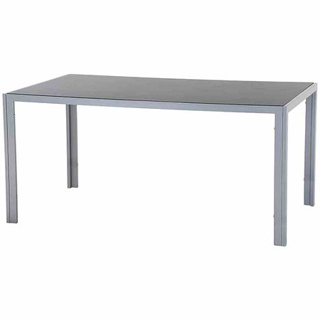 SIENA GARDEN Tisch Reno, 160x90 cm, silber