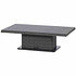SIENA GARDEN Lift Tisch Porto 130x75 cm, Aluminium / Geflecht grau, Spraystone (1)