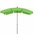 SIENA GARDEN Schirm Tropico 2,1x1,4 m, eckig, limette, Gestell anthrazit / Polyest (1)