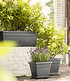Emsa EMSA® "My City Garden" Blumenkübel granit eckig 30x30x26 cm,1 Stück (2)