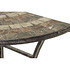 SIENA GARDEN Tisch Felina halbrund 70 cm Eisen mit Mosaikoptik (2)