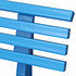 BLOME Ibiza Bank 120 cm, hellblau, Vollkunststoff (3)