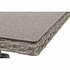 SIENA GARDEN Lift Tisch Porto 130x75 cm, Aluminium / Geflecht grau, Spraystone (3)